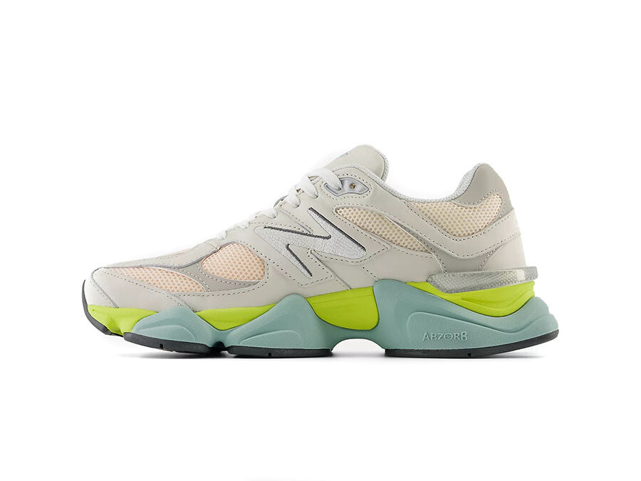NEW BALANCE 9060 MOONBEAM YELLOW BLUE