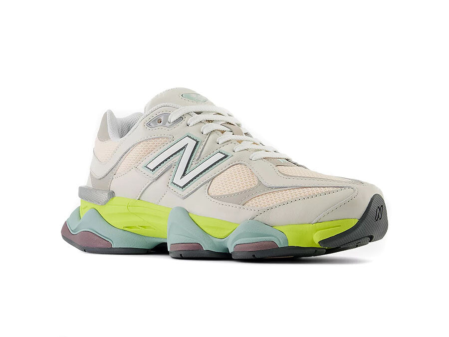 NEW BALANCE 9060 MOONBEAM YELLOW BLUE