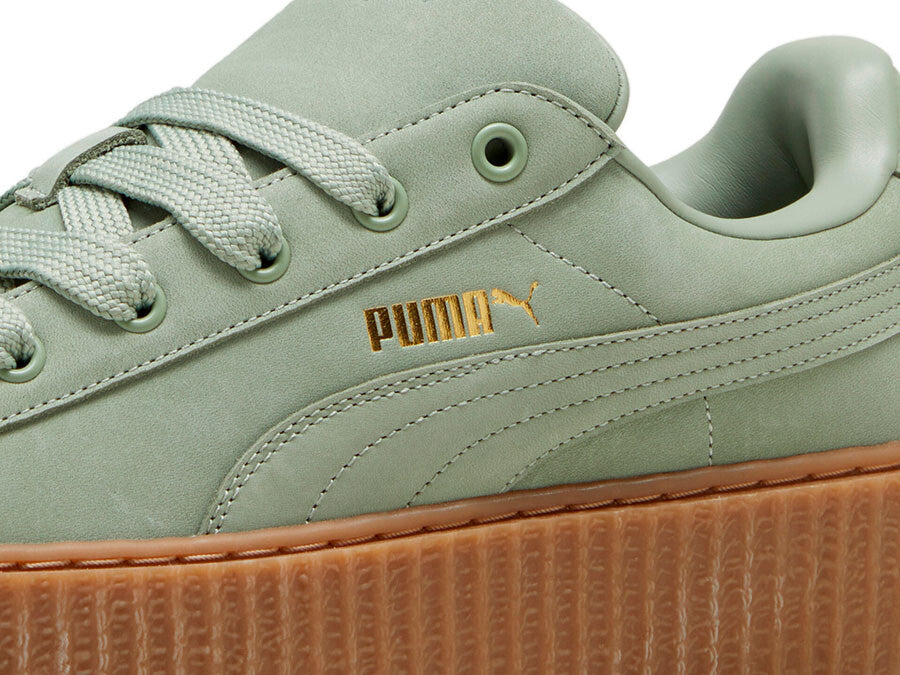 PUMA CREEPER PHATTY NUBUC GREEN FOG