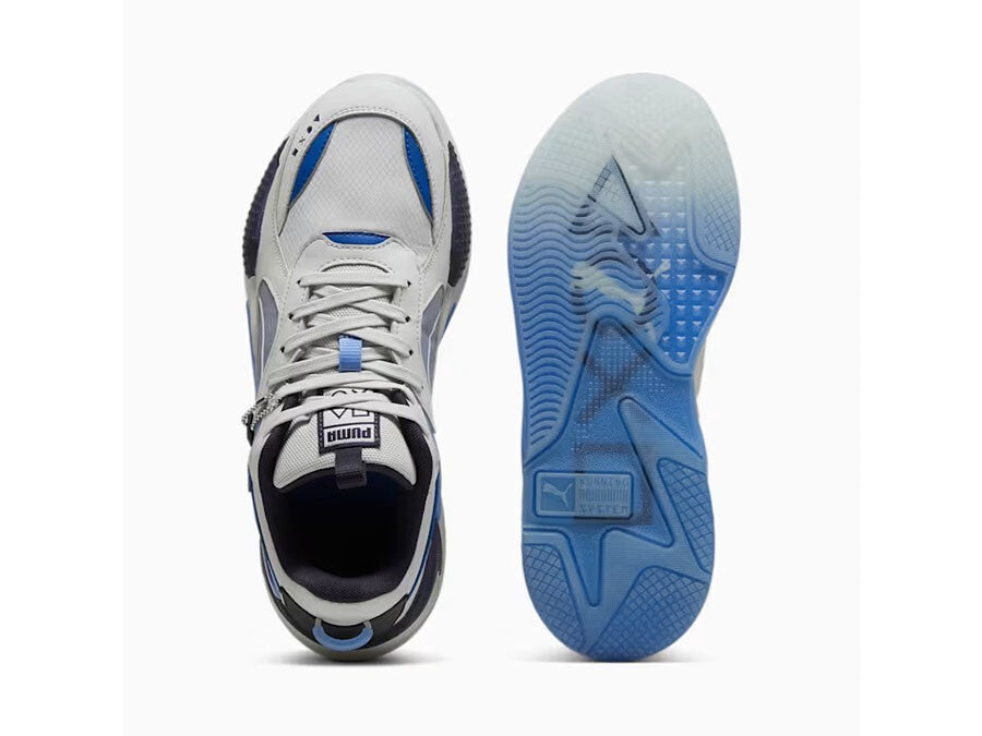 PUMA RS-X PLAYSTATION GLACIAL GRAY-BLUE