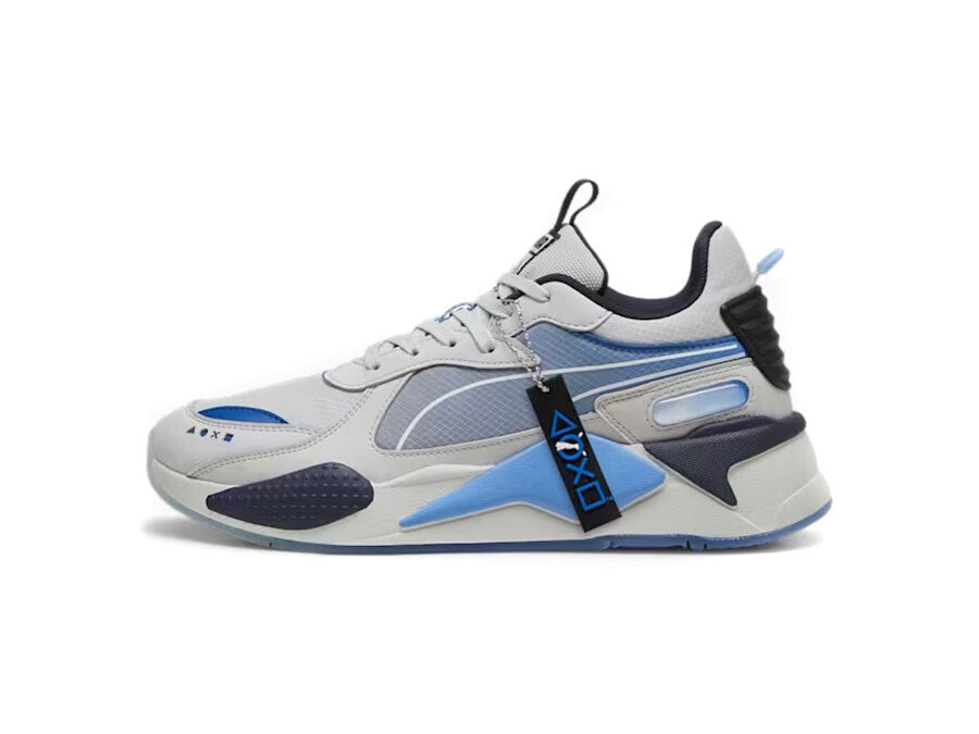 PUMA RS-X PLAYSTATION GLACIAL GRAY-BLUE