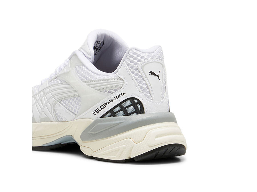 PUMA VELOPHASIS WHITE-COOL MID GRAY