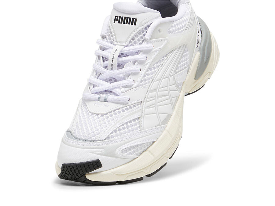 PUMA VELOPHASIS WHITE-COOL MID GRAY