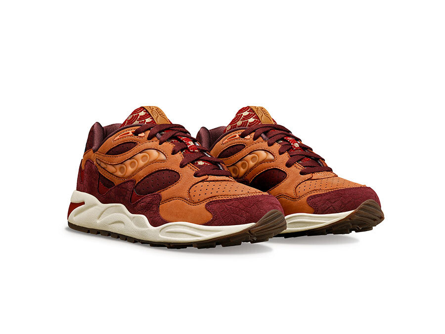 SAUCONY GRID SHADOW 2 RUST DRAGON