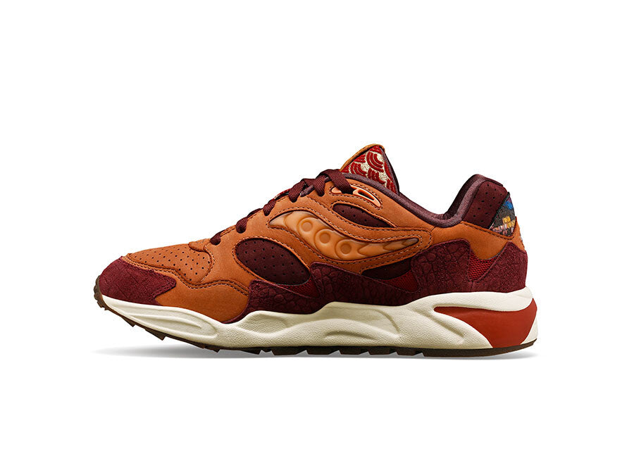 SAUCONY GRID SHADOW 2 RUST DRAGON