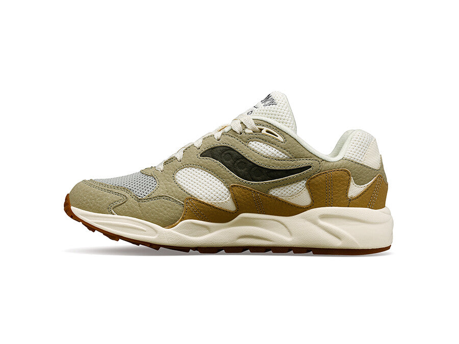 SAUCONY GRID SHADOW 2 SAND SAGE MUSHROOM