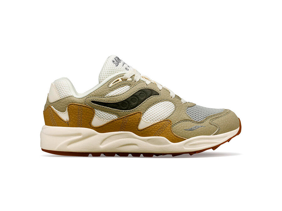 SAUCONY GRID SHADOW 2 SAND SAGE MUSHROOM