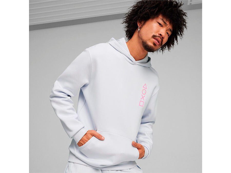 SUDADERA PUMA X PLAYSTATION G SILVER MIST