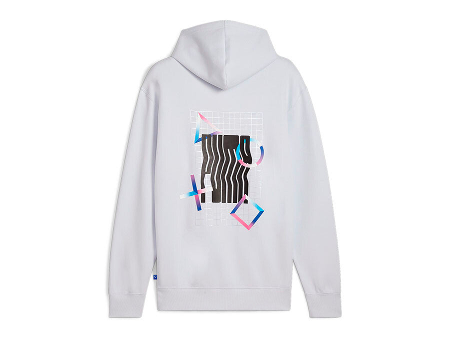SUDADERA PUMA X PLAYSTATION G SILVER MIST