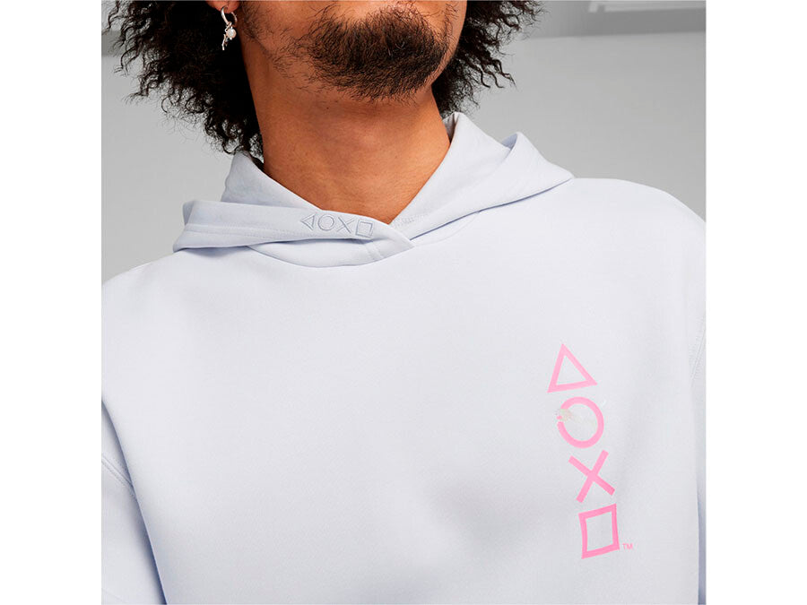 SUDADERA PUMA X PLAYSTATION G SILVER MIST