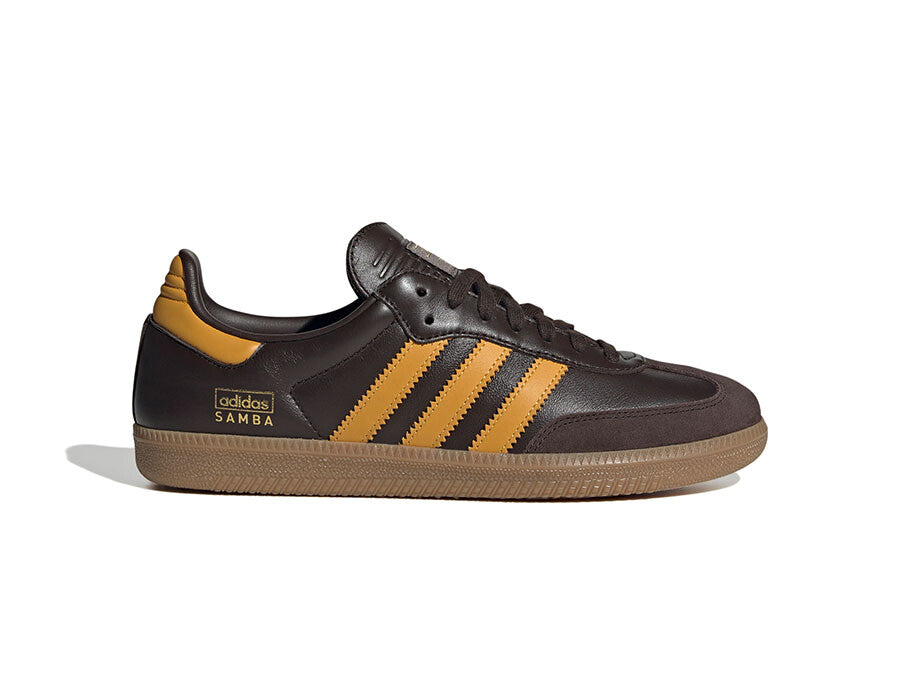 ADIDAS SAMBA OG BROWN YELLOW