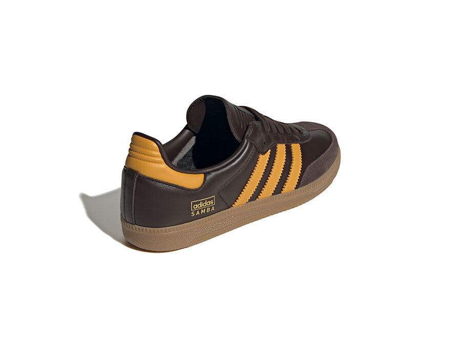 ADIDAS SAMBA OG BROWN YELLOW