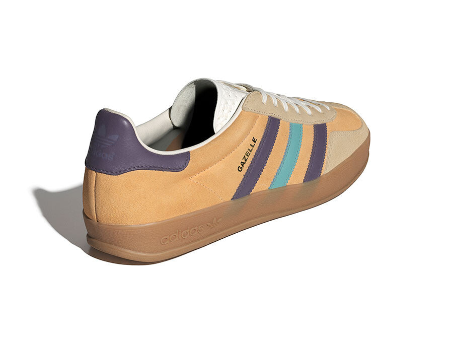 ADIDAS GAZELLE INDOOR ORANGE VIOLET
