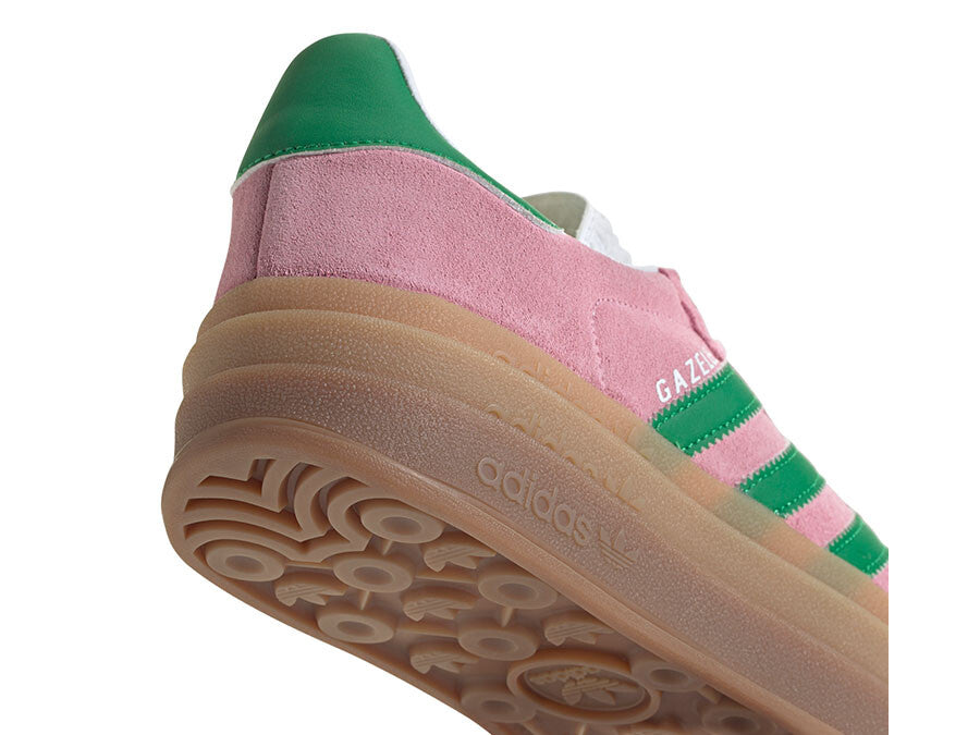 ADIDAS GAZELLE BOLD W PINK GREEN