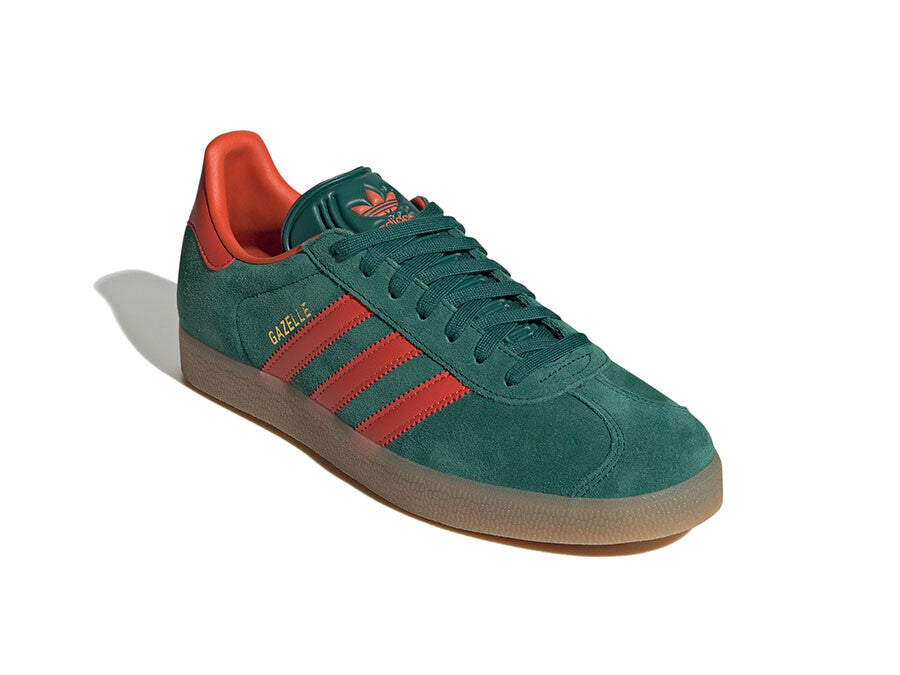 ADIDAS GAZELLE GREEN RED