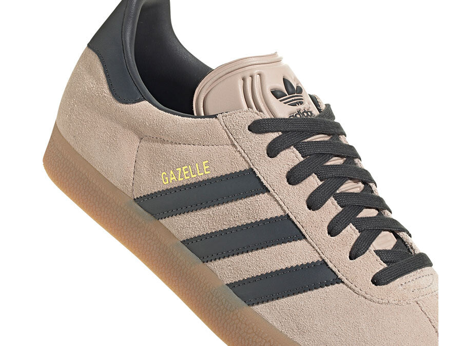 ADIDAS GAZELLE BEIGE BLACK