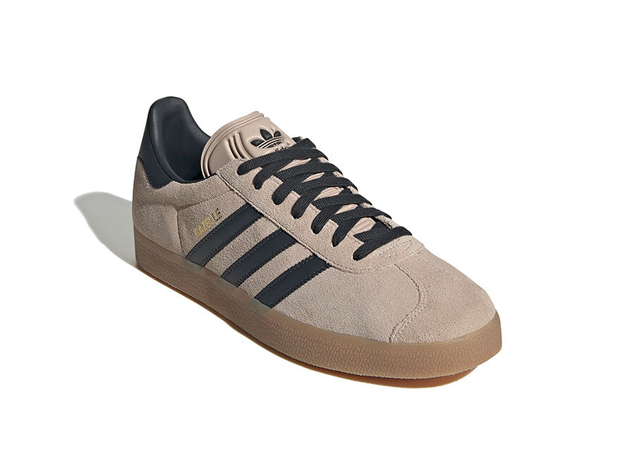 ADIDAS GAZELLE BEIGE BLACK