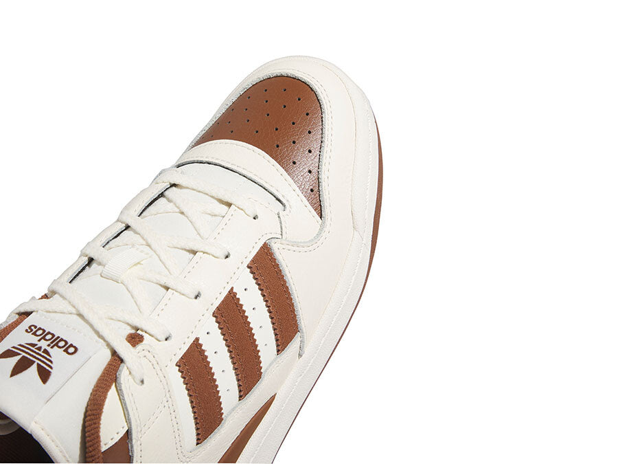 ADIDAS FORUM LOW CL WHITE BROWN