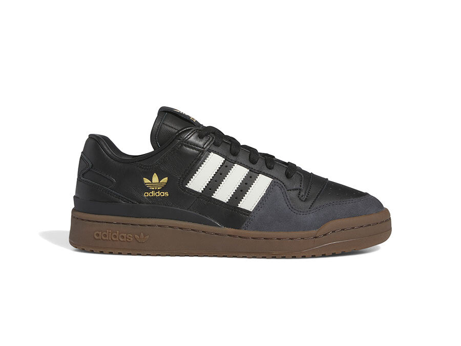 ADIDAS FORUM 84 LOW CL BLACK WHITE GUM SOLE