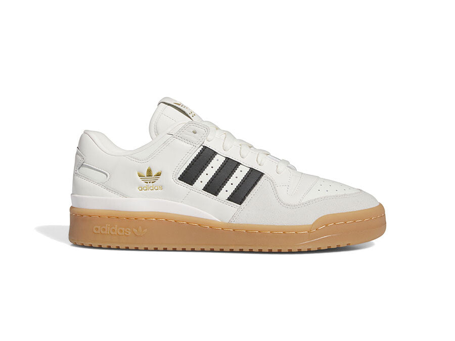 ADIDAS FORUM 84 LOW CL WHITE BLACK GUM SOLE