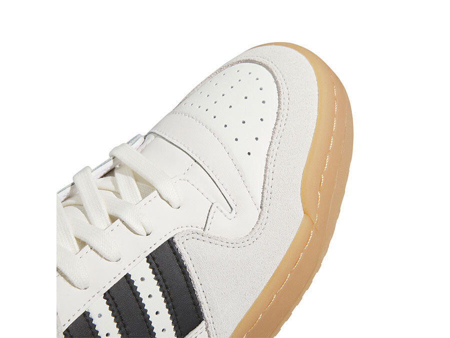 ADIDAS FORUM 84 LOW CL WHITE BLACK GUM SOLE