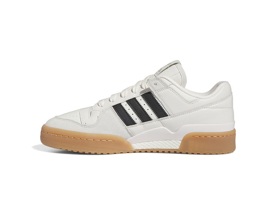 ADIDAS FORUM 84 LOW CL WHITE BLACK GUM SOLE