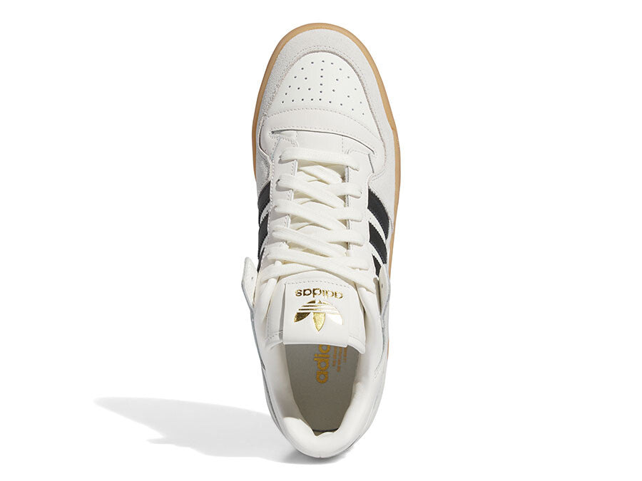 ADIDAS FORUM 84 LOW CL WHITE BLACK GUM SOLE
