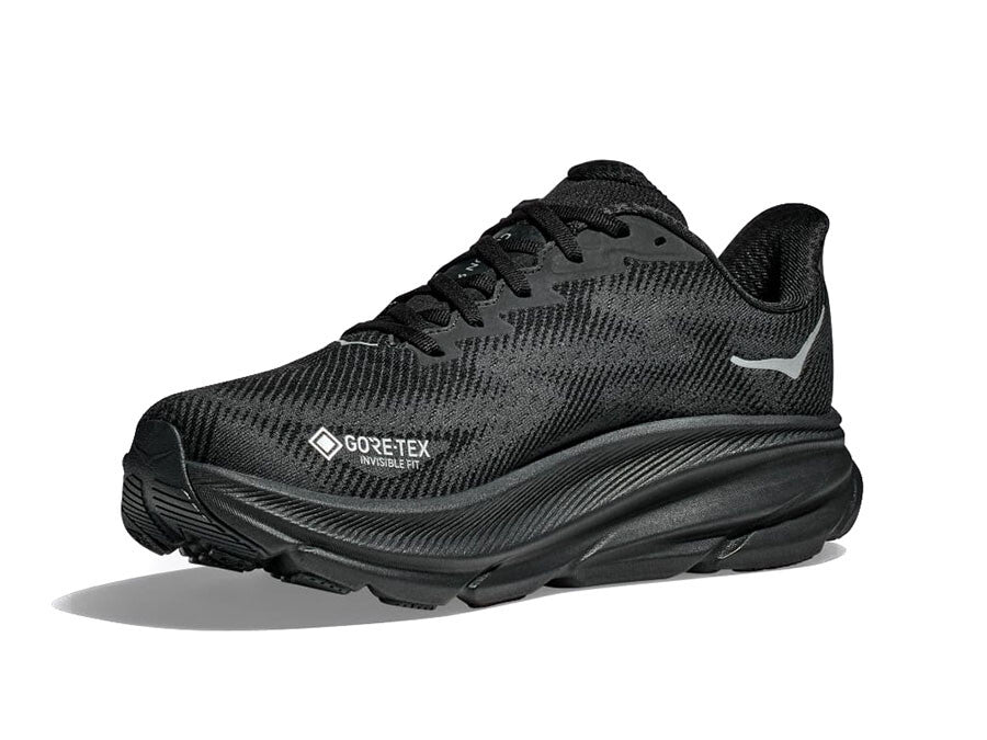HOKA CLIFTON 9 GORE-TEX BLACK