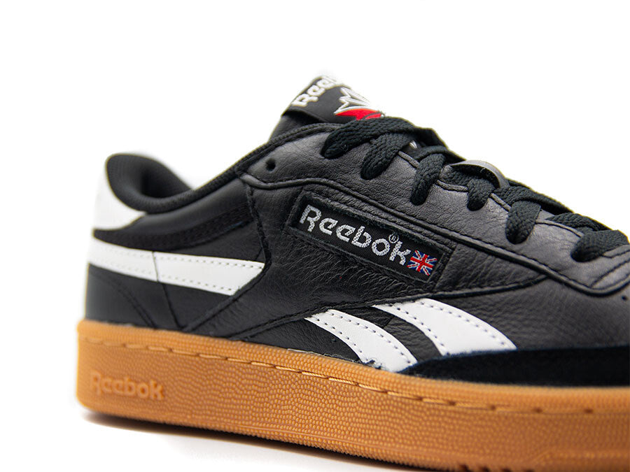 REEBOK CLUB C REVENGE VINTAGE BLACK WHITE GUM