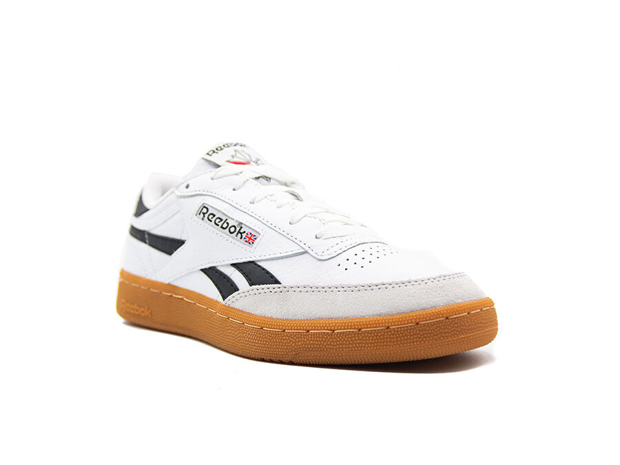 REEBOK CLUB C REVENGE VINTAGE WHITE BLACK GUM