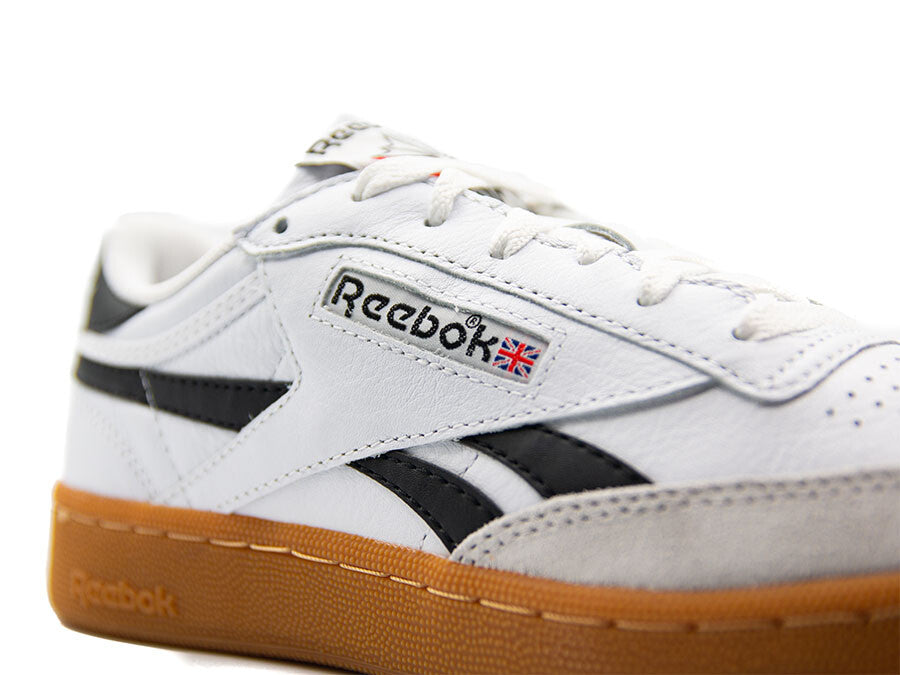 REEBOK CLUB C REVENGE VINTAGE WHITE BLACK GUM