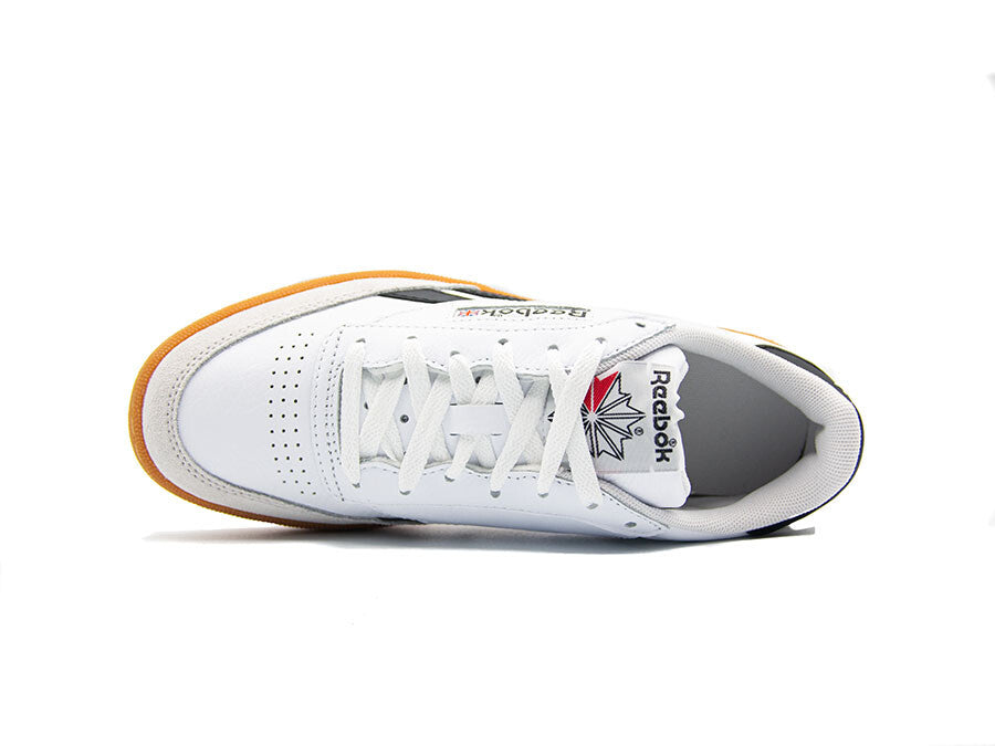 REEBOK CLUB C REVENGE VINTAGE WHITE BLACK GUM