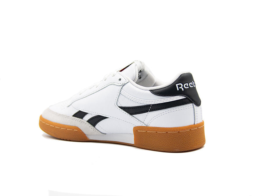 REEBOK CLUB C REVENGE VINTAGE WHITE BLACK GUM
