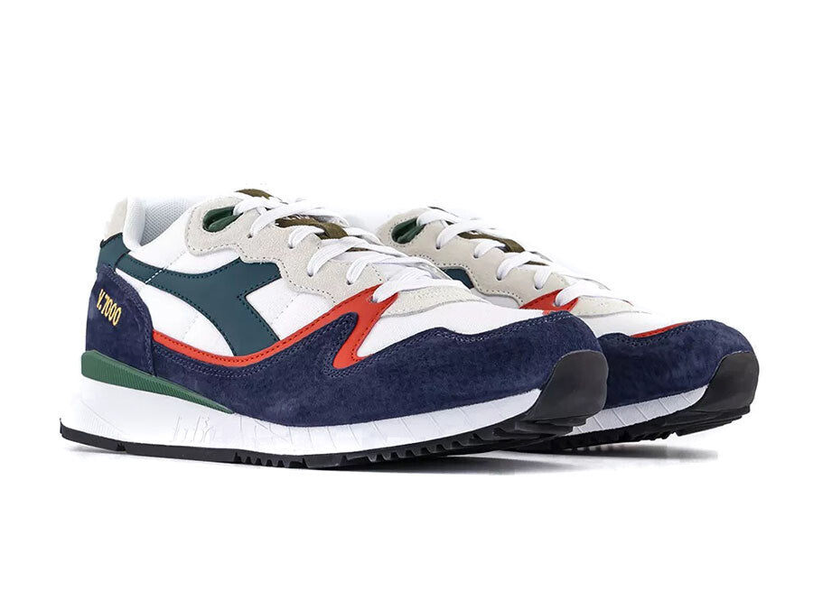 DIADORA V7000 NAVY WHITE CLASSIC NAVY