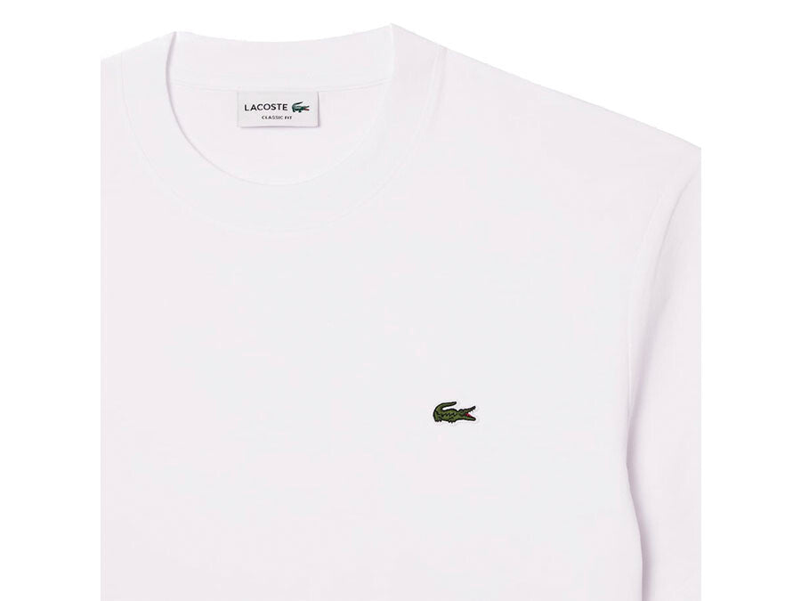 CAMISETA LACOSTE BLANCA CLASSIC FIT