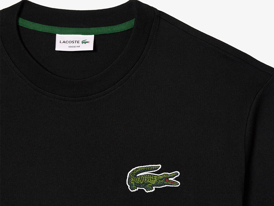 CAMISETA LACOSTE CROC 80S BLACK