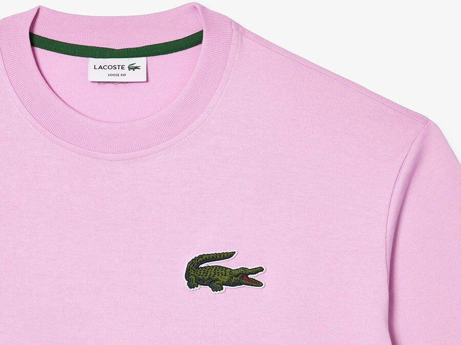 CAMISETA LACOSTE CROC 80S ROSA