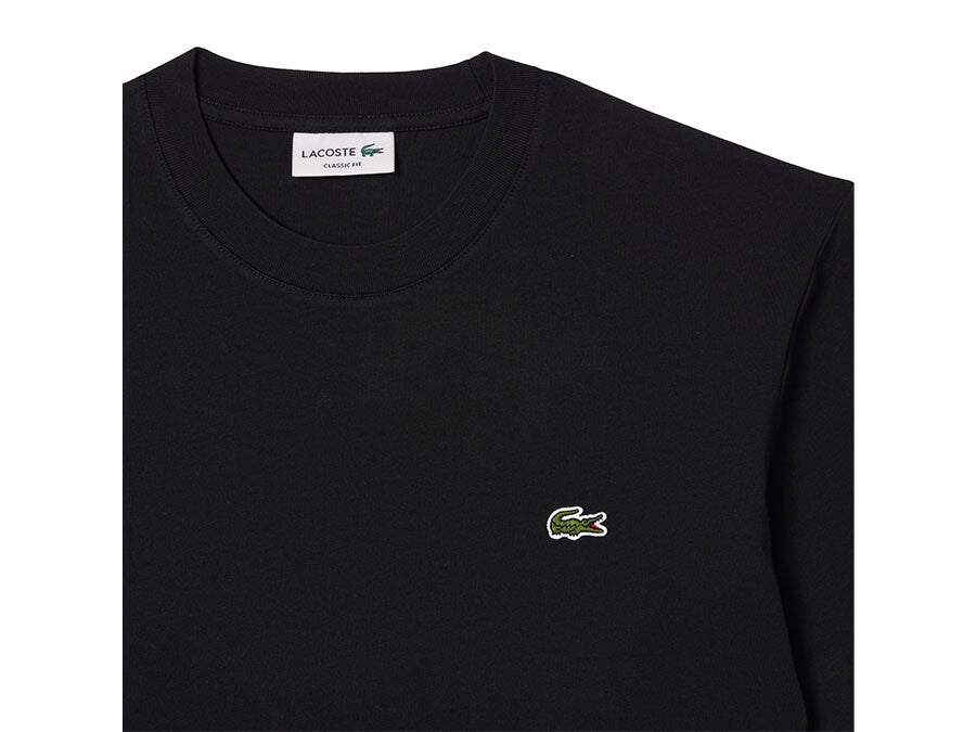CAMISETA LACOSTE NEGRA CLASSIC FIT