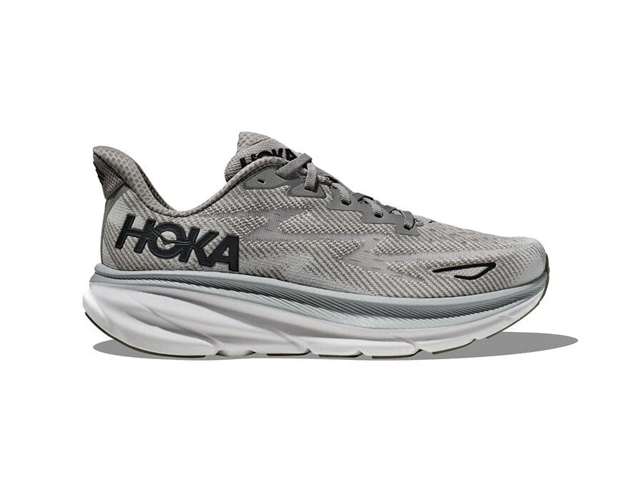HOKA CLIFTON 9 HARBOR MIST BLACK