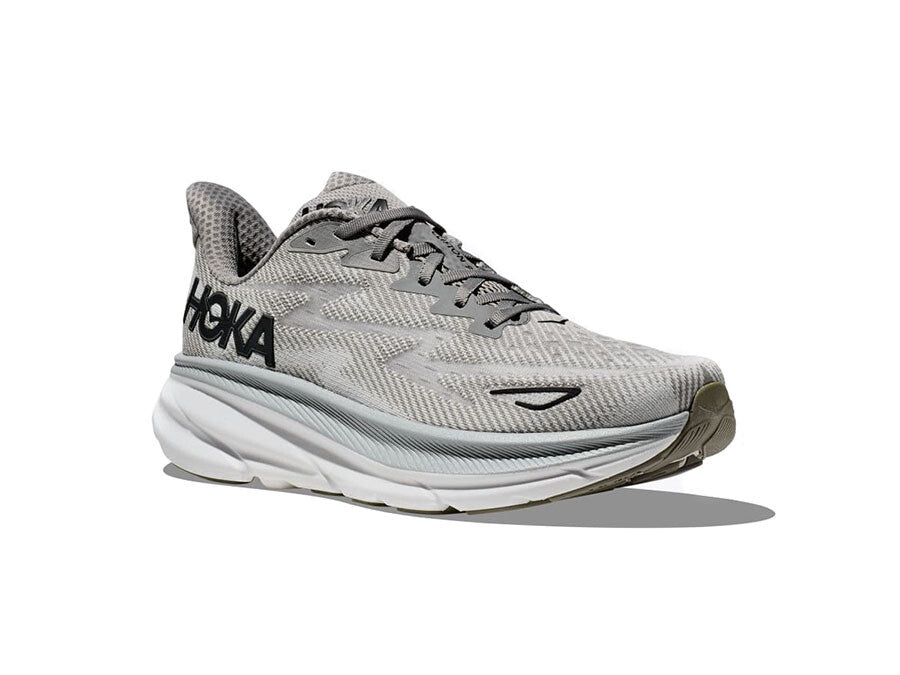 HOKA CLIFTON 9 HARBOR MIST BLACK