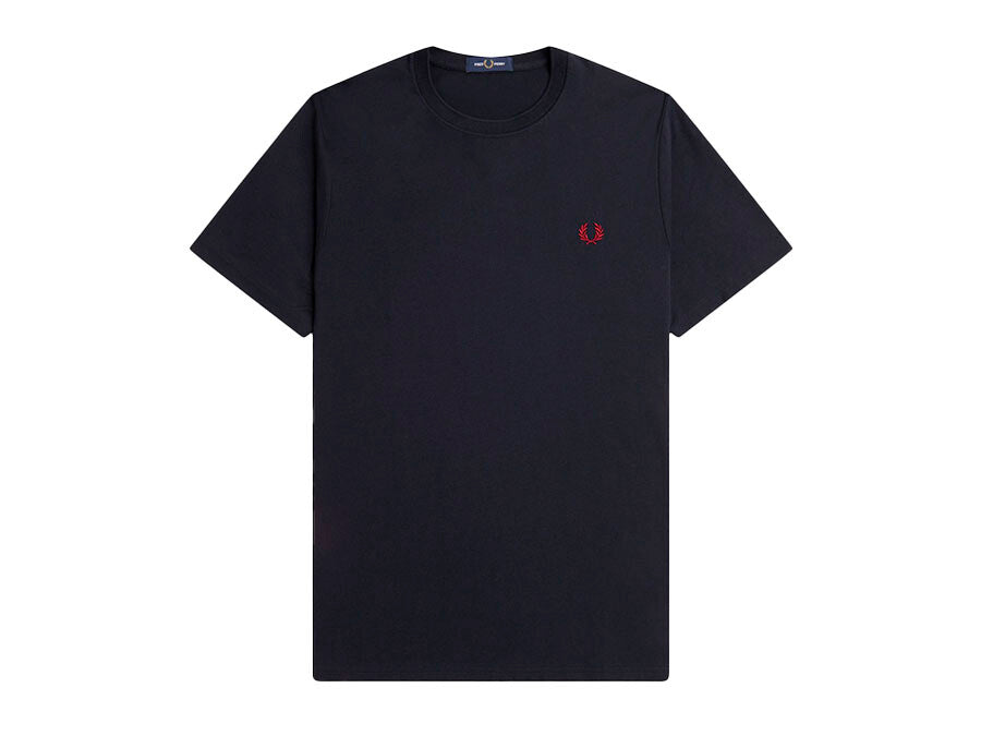 CAMISETA FRED PERRY CREW NECK NAVY