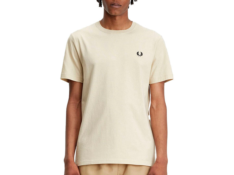 CAMISETA FRED PERRY CREW NECK OATMEAL