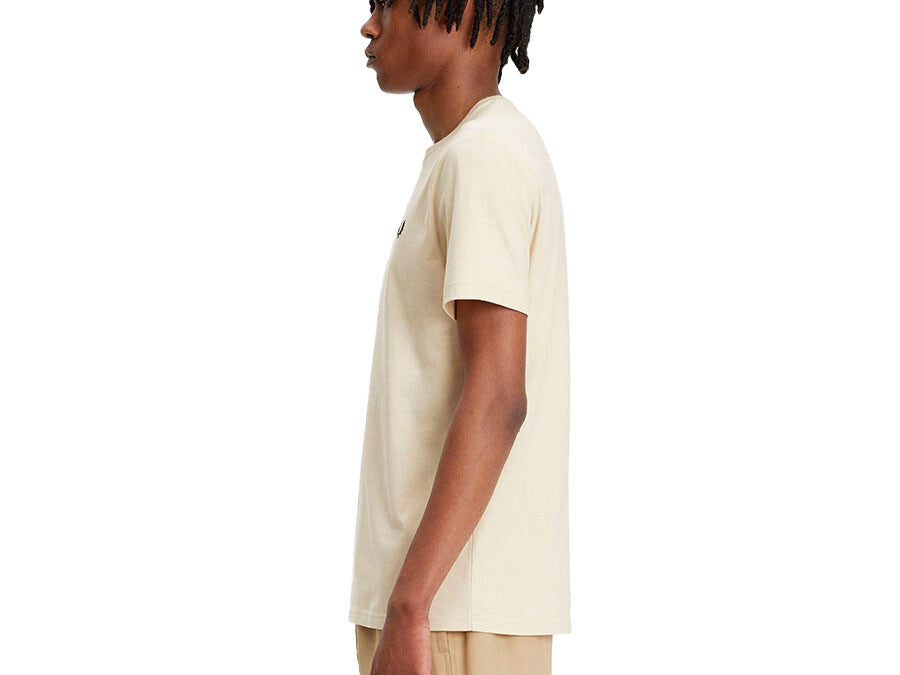 CAMISETA FRED PERRY CREW NECK OATMEAL