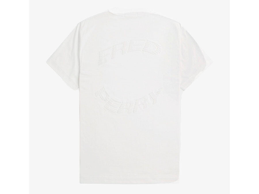 CAMISETA FRED PERRY WARPED GRAPHIC GREEN