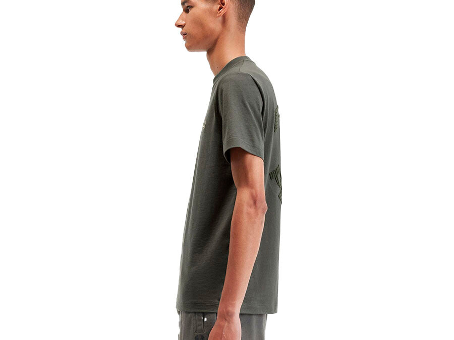 CAMISETA FRED PERRY WARPED GRAPHIC WHITE