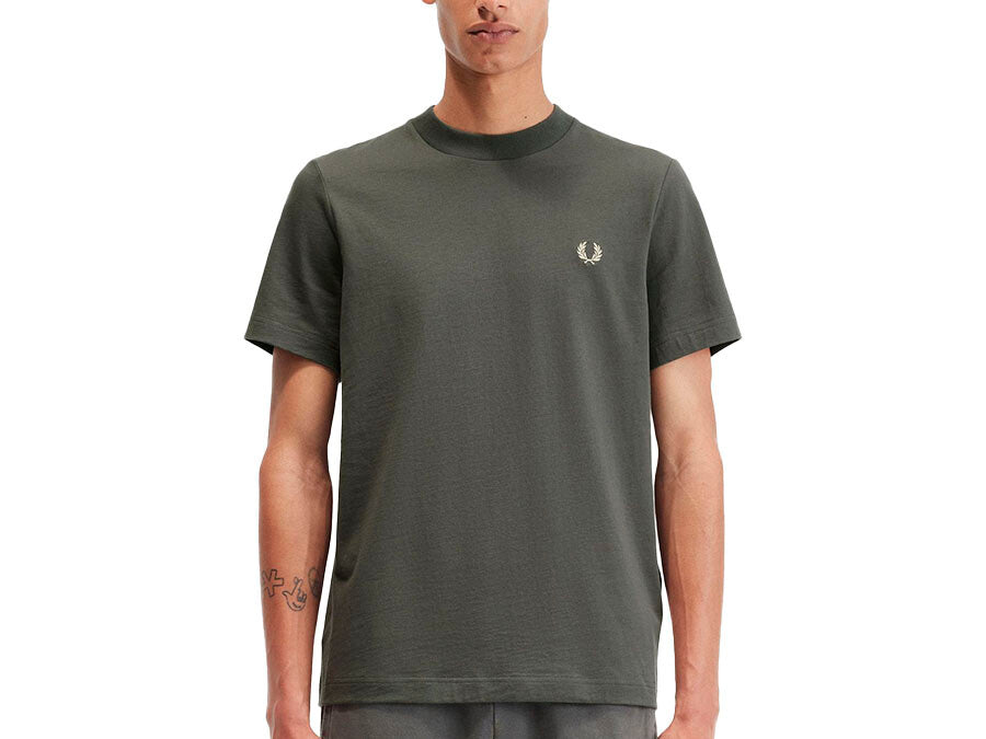 CAMISETA FRED PERRY WARPED GRAPHIC WHITE