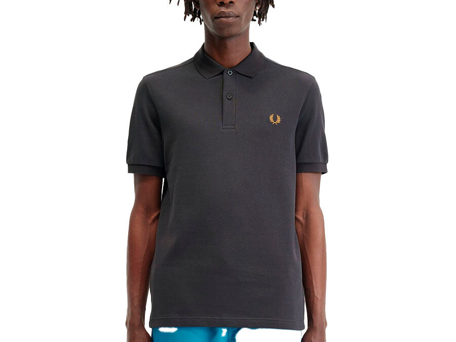 POLO FRED PERRY PLAIN GREY