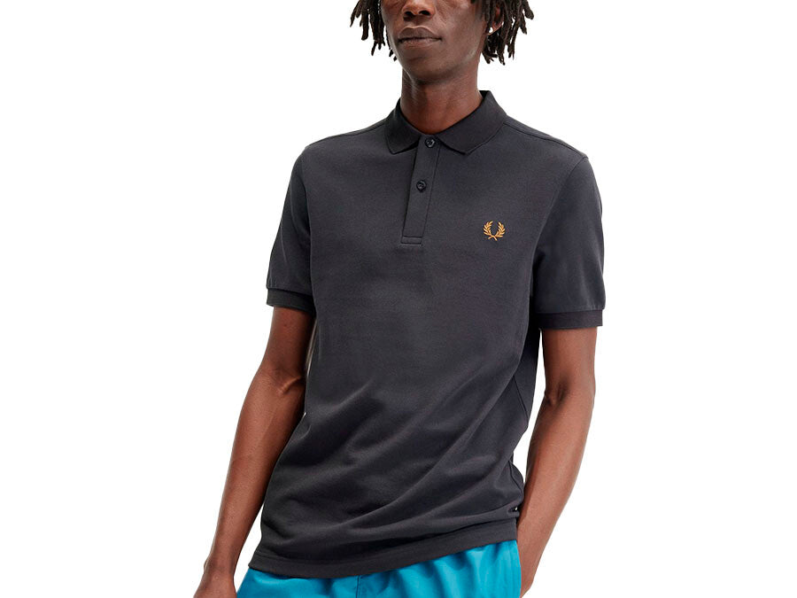 POLO FRED PERRY PLAIN GREY