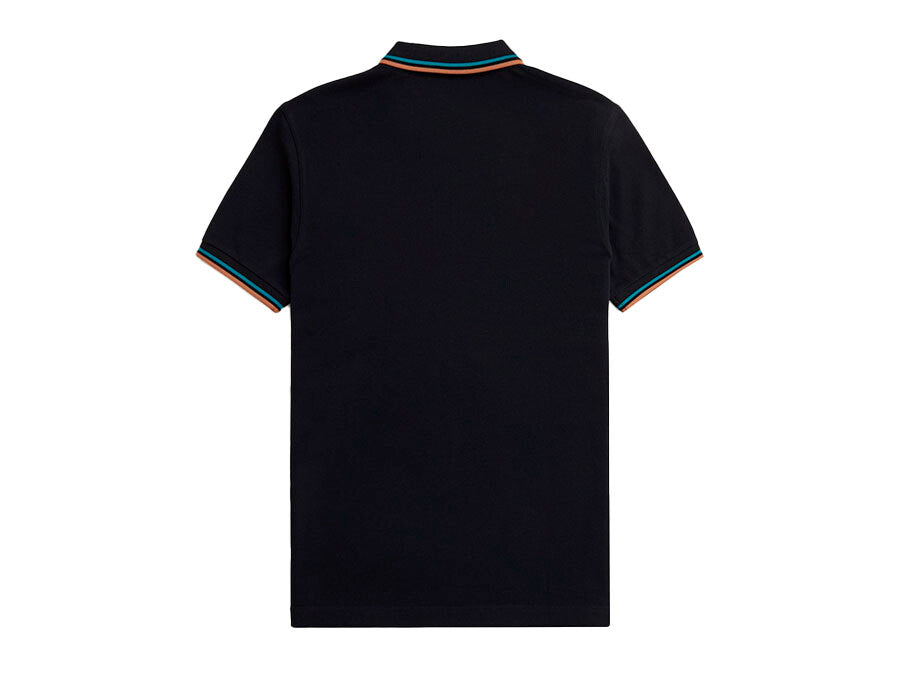 POLO FRED PERRY TWIN TIPPED NAVY BLUE