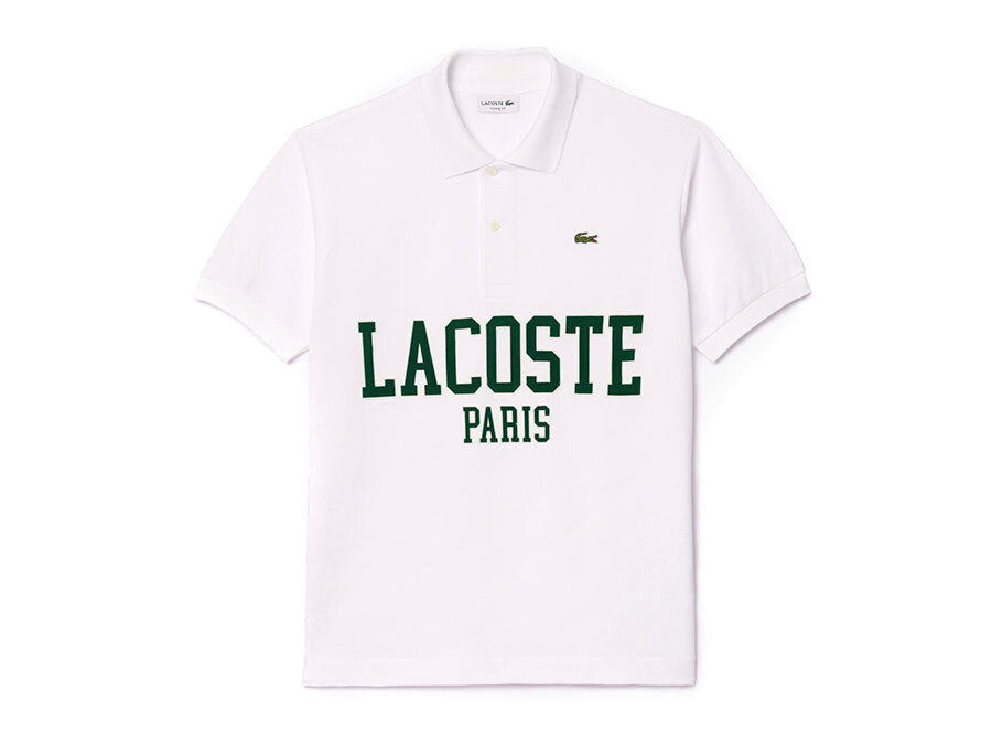 POLO LACOSTE PARIS BLANCO